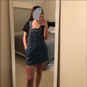 🌷Forever 21 Denim Skirt Overalls🌷